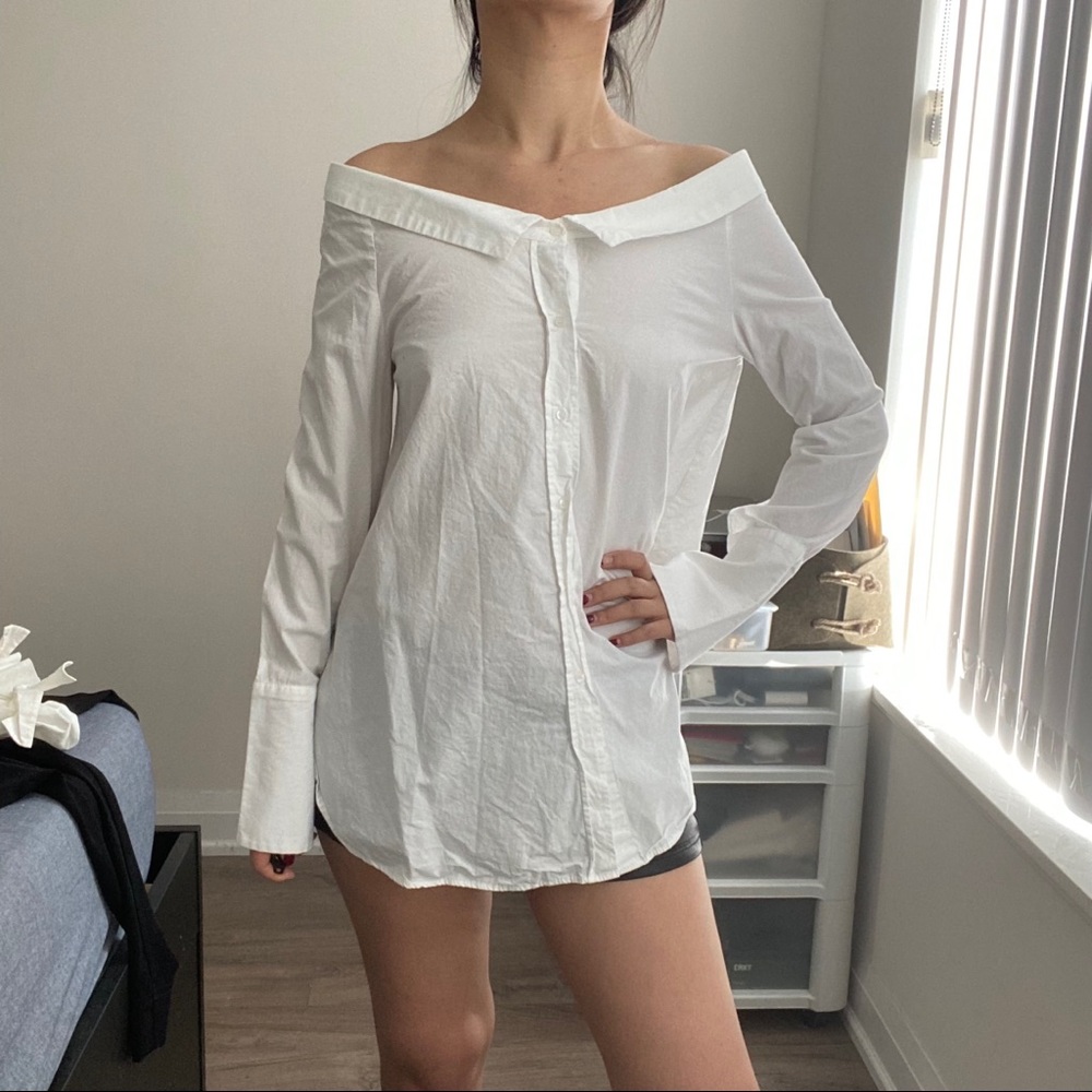 Zara poplin shirt